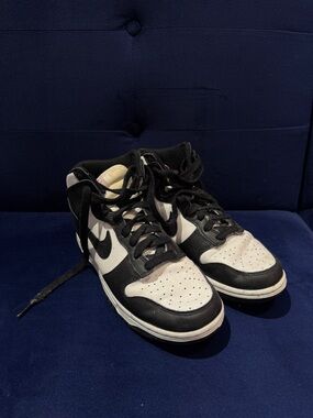 Nike Black & White High-Top Sneakers